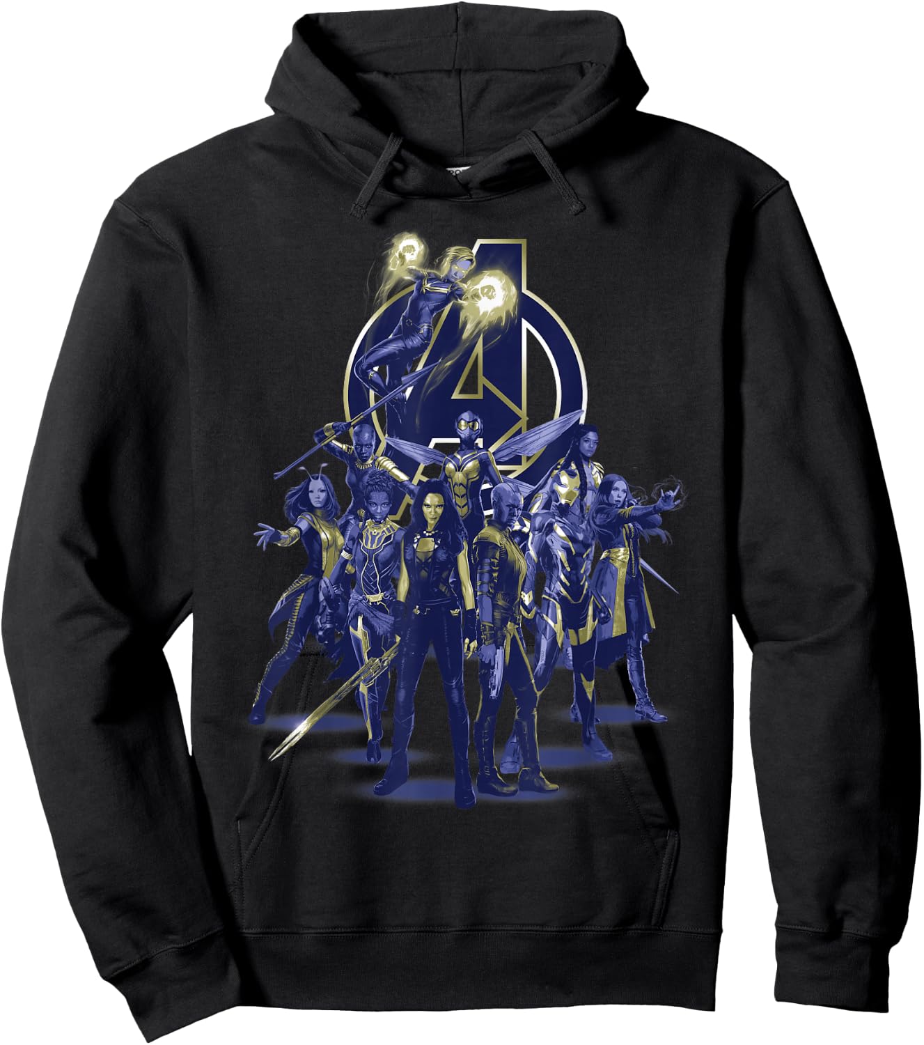 Marvel Avengers: Endgame Female Super Heroes Hoodie - Hoodie | Black