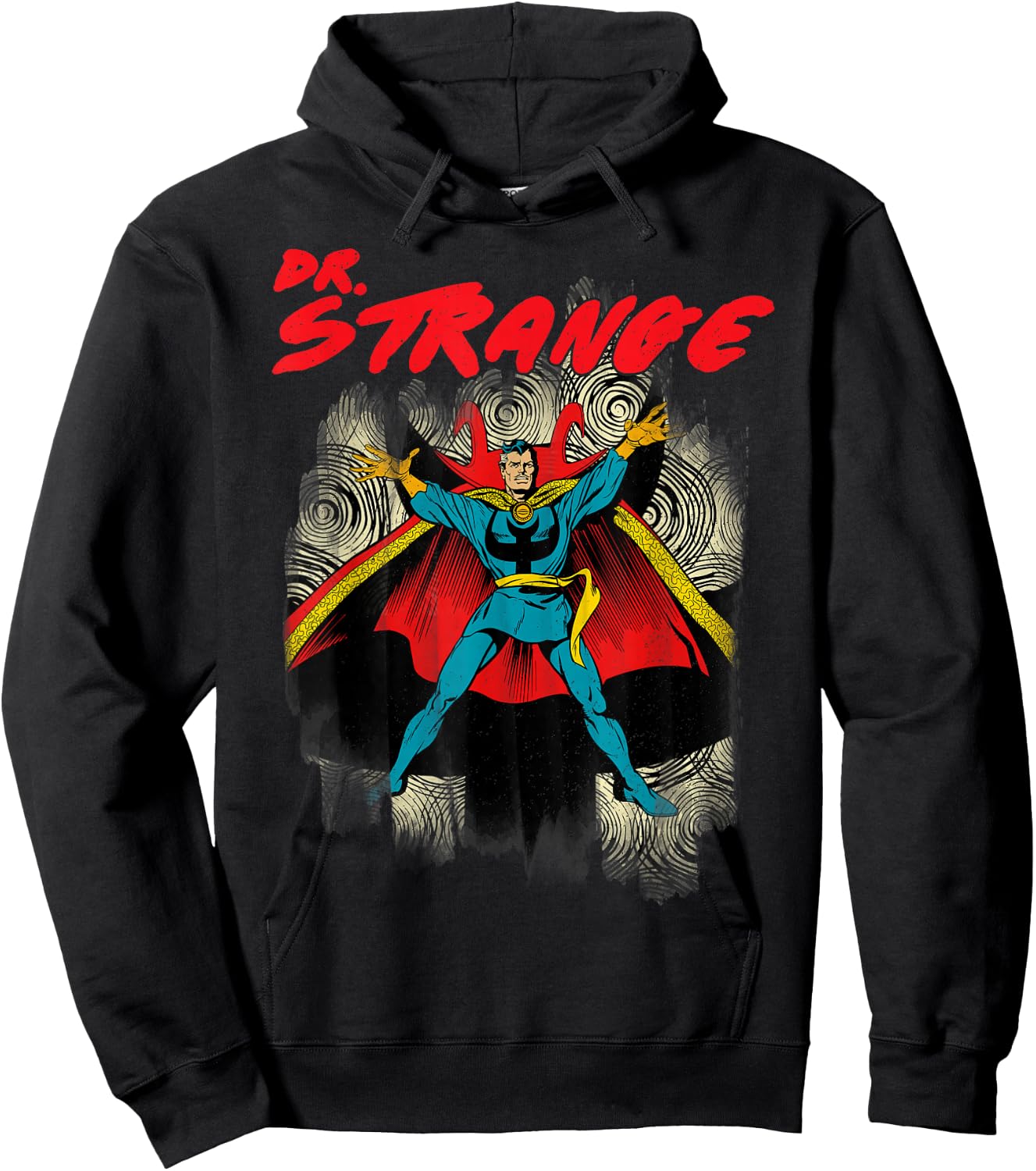 Dr. Strange Hands Out Ready For Some Magic Graphic Hoodie - Hoodie | Black