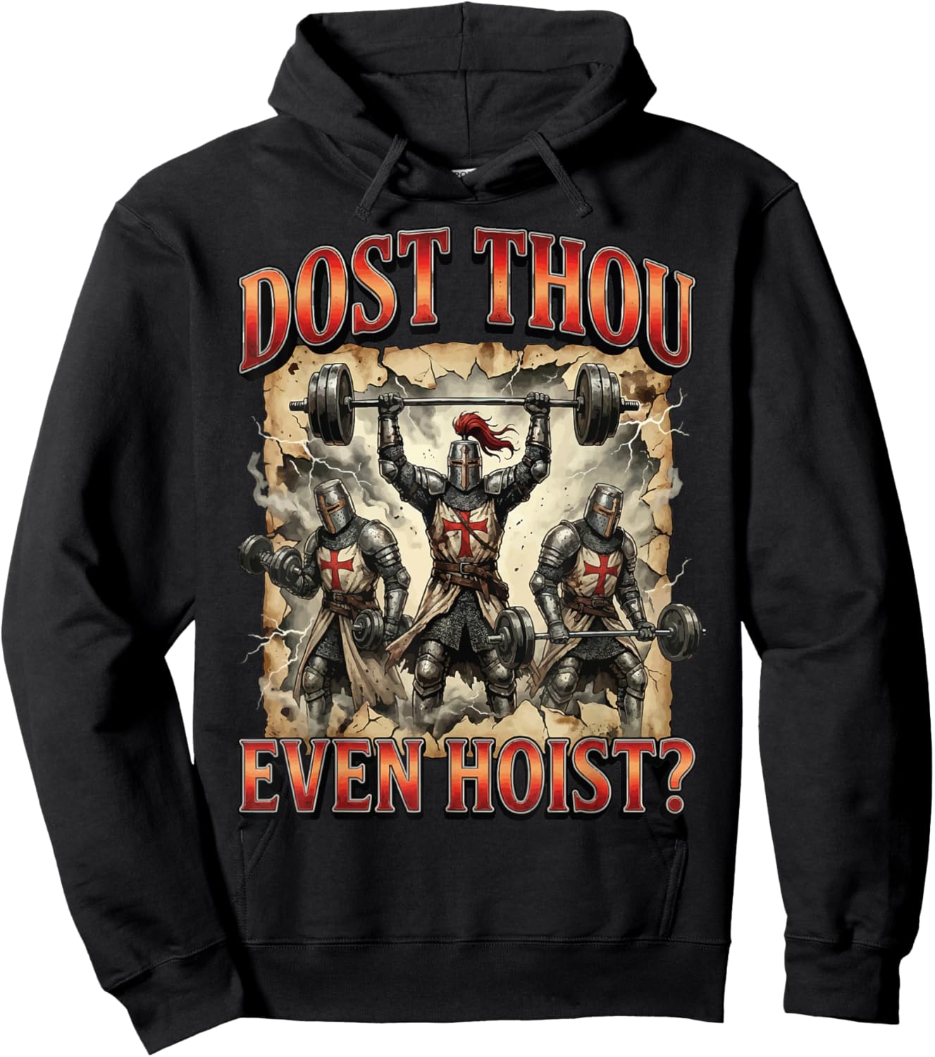 Dost Thou Even Hoist? Hoodie - Hoodie | Black