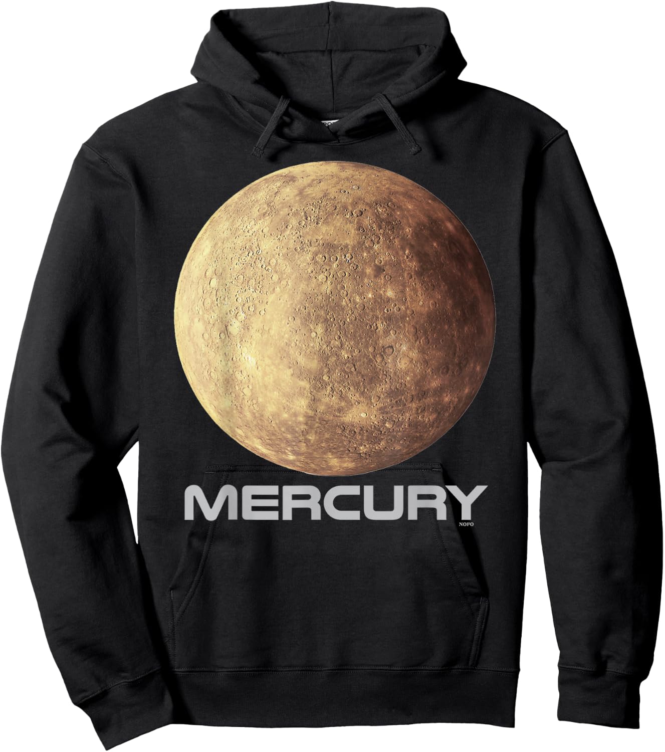 Mercury Shirt, Solar System Planet Hoodie - Hoodie | Black