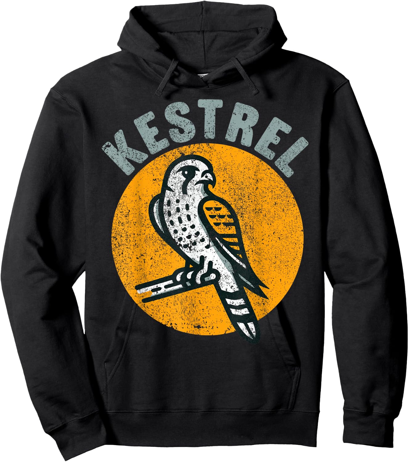 Kestrel Falcon American Kestrel Hoodie - Hoodie | Black