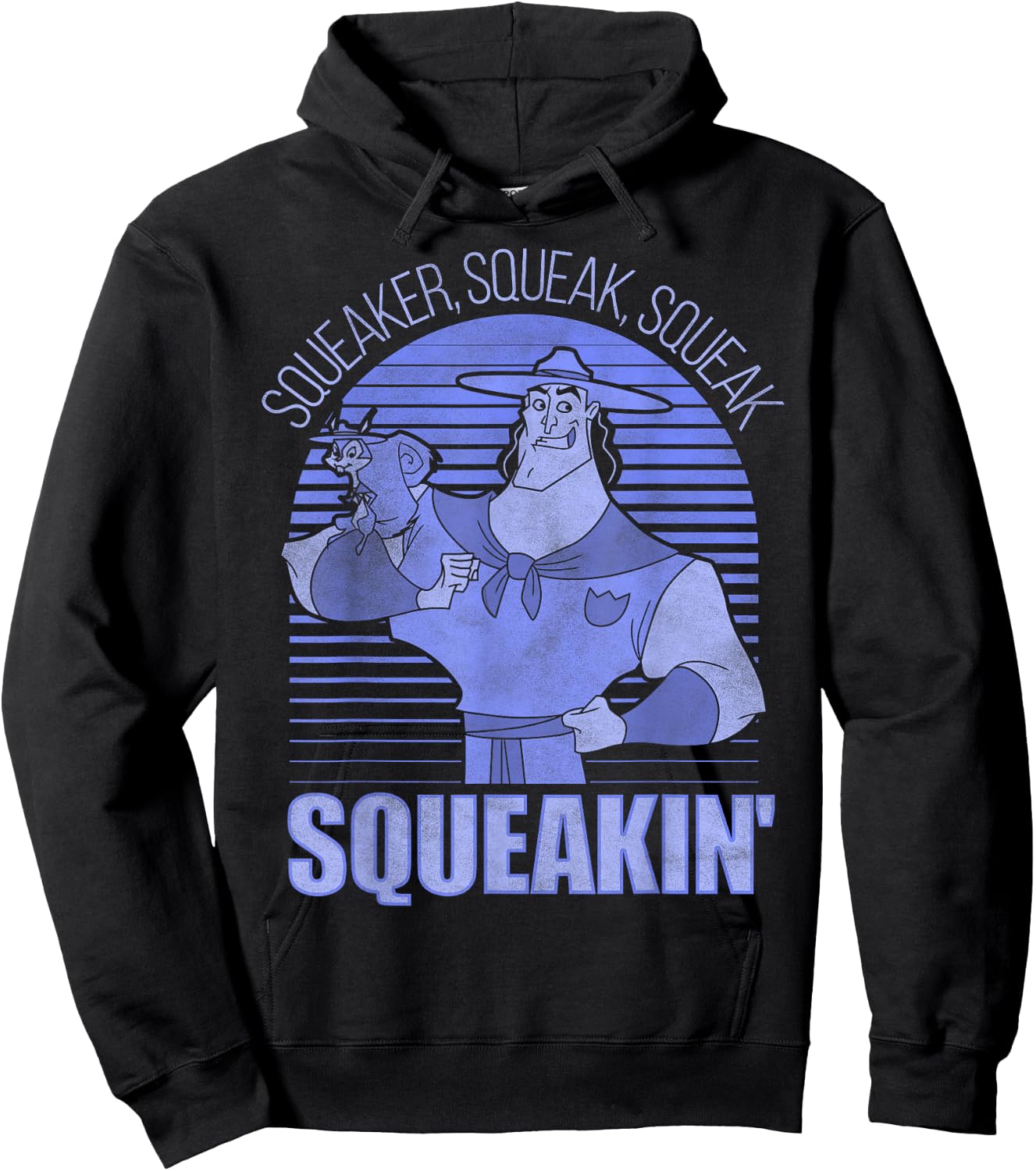 Disney Emperor's New Groove Kronk Squeakin' Squeaker Hoodie - Hoodie | Black