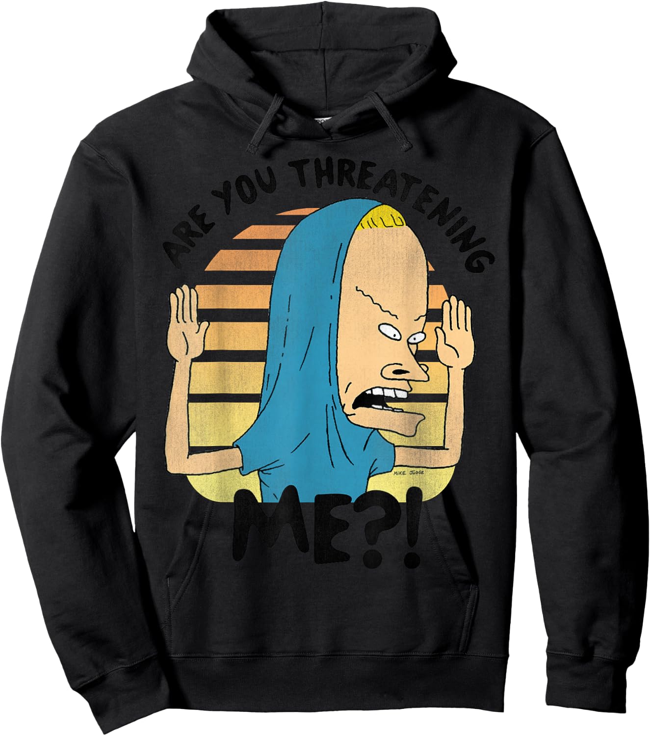 Beavis and Butt-Head Cornholio Quote Hoodie - Hoodie | Black