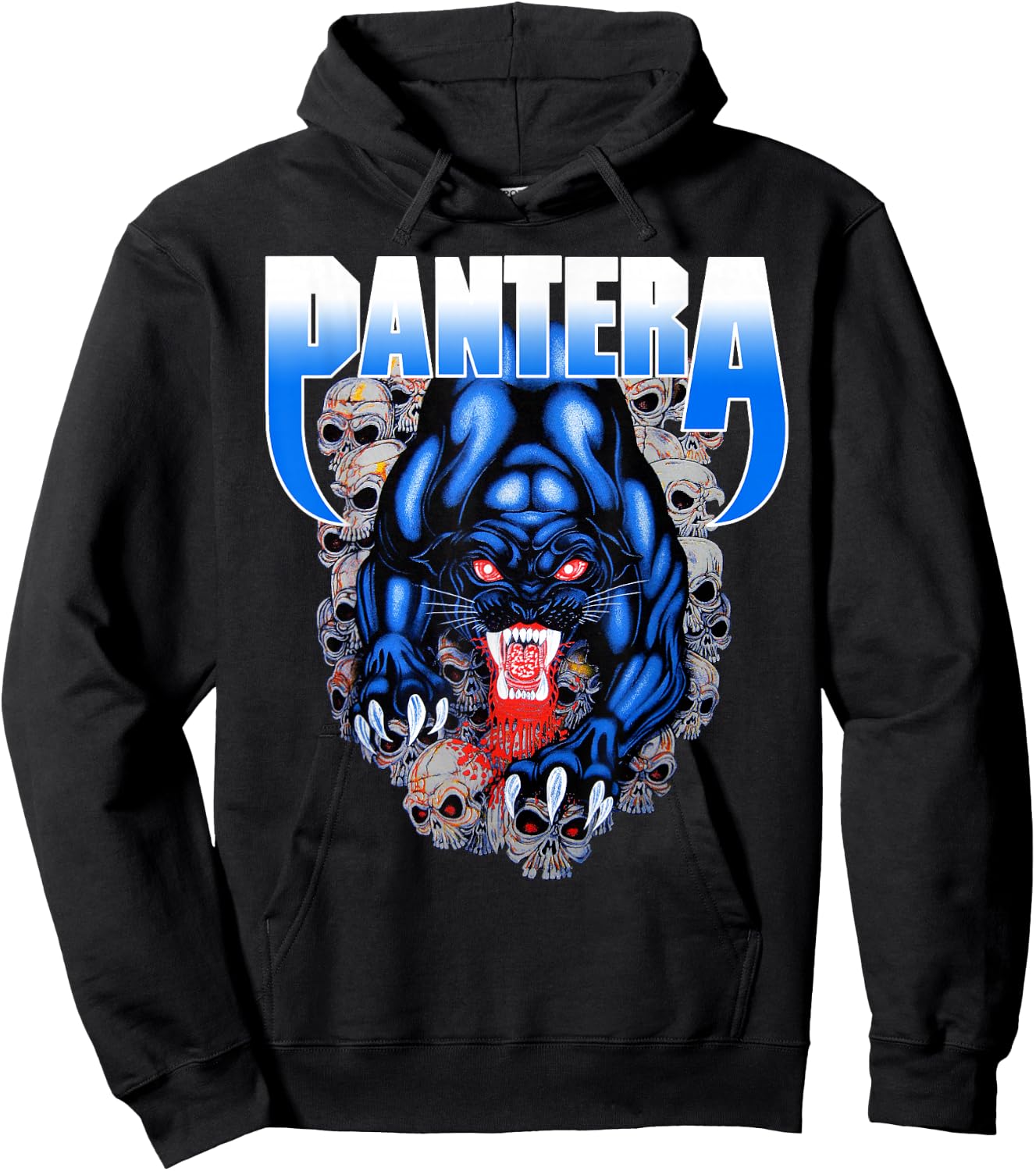 Pantera Official Black Panther Hoodie - Hoodie | Black