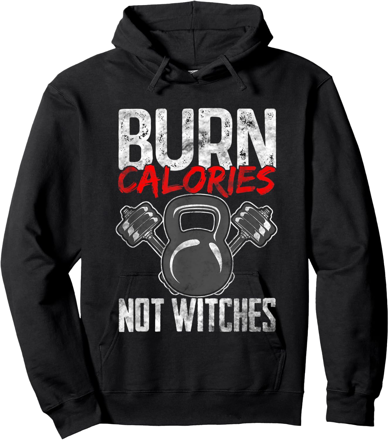 Gym Workout Halloween Shirt Weights Gift & Women Hoodie - Hoodie | Black