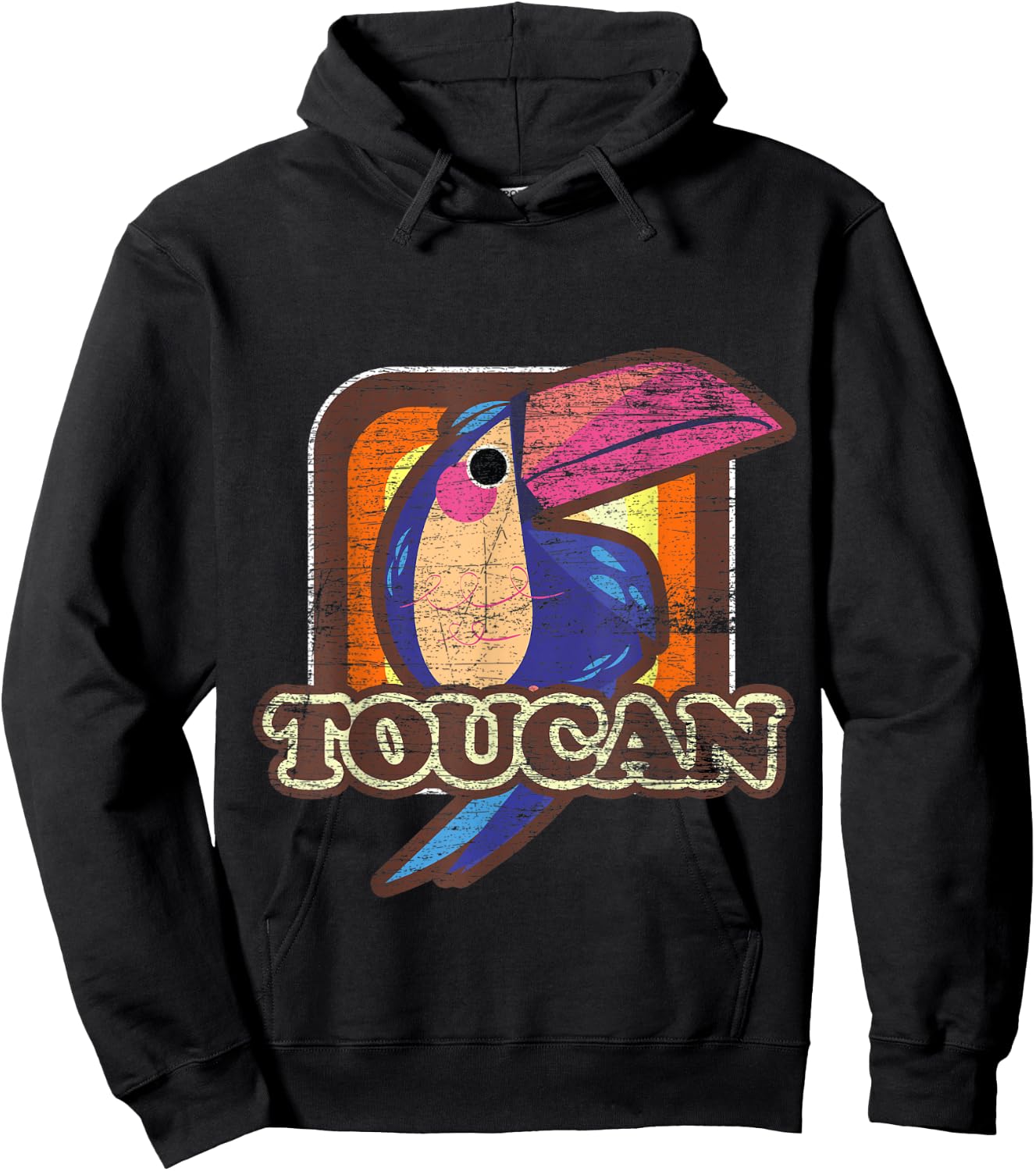 Animal Wildlife Gift Nature Bird Tropic Toucan Hoodie - Hoodie | Black