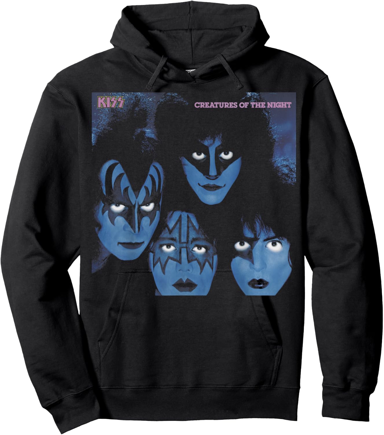 KISS - 1982 Creatures of the Night Hoodie - Hoodie | Black