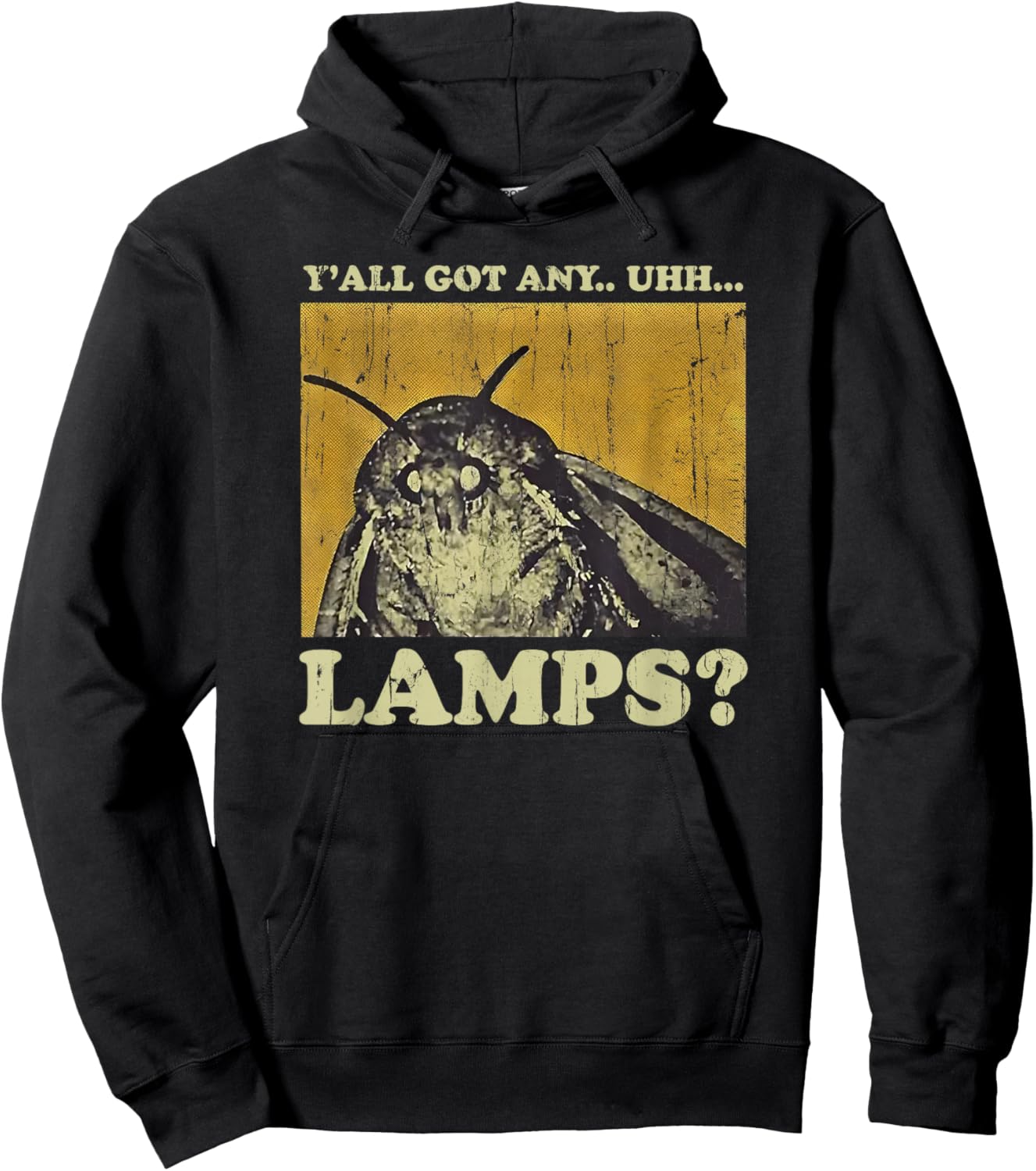 Y'all Got Any Uhh... Lamps, Funny Meme Hoodie - Hoodie | Black