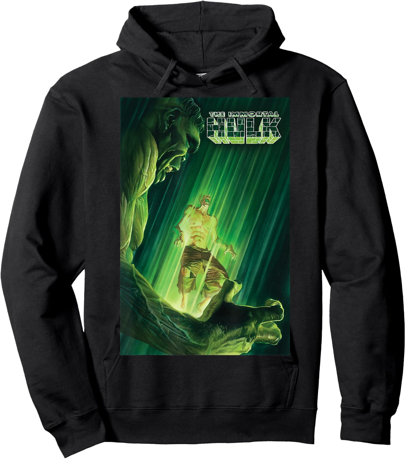 Marvel Comixology Immortal Hulk The One Below Comic Cover Hoodie - Hoodie | Black