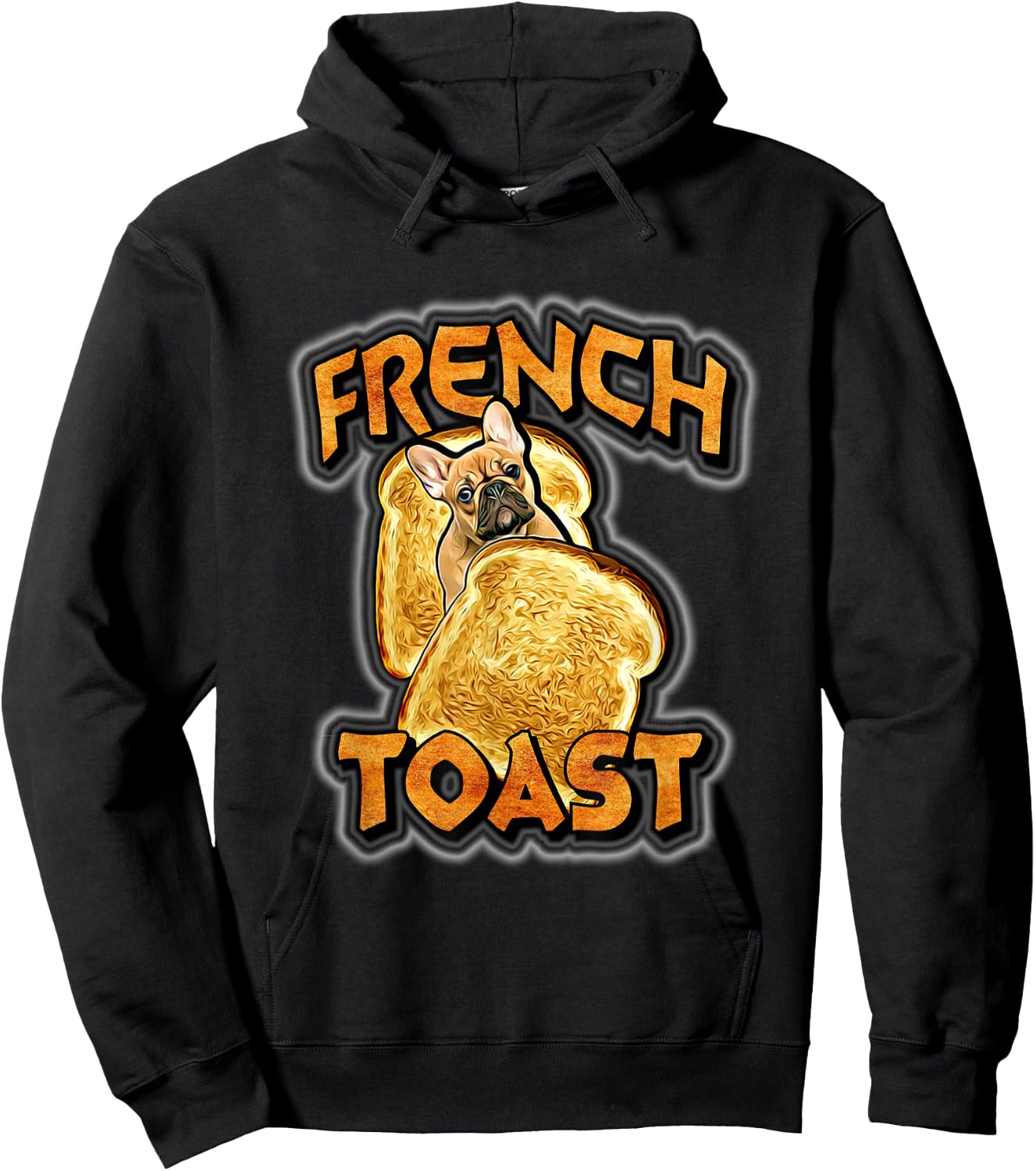 French Toast Shirt Hoodie - Hoodie | Black
