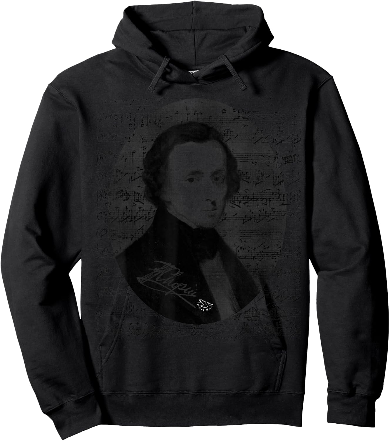 Frederic Chopin for Chopin Music Lovers Pianist Gift Hoodie - Hoodie | Black