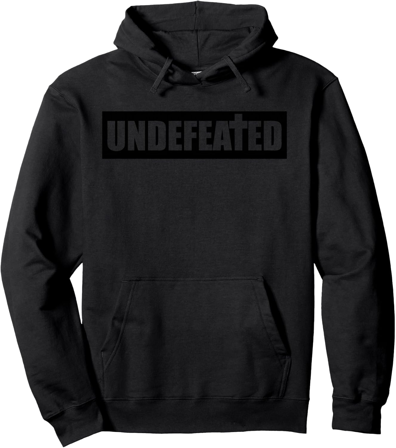 Christian Religious Undefeated Cross Hoodie - Hoodie | Black