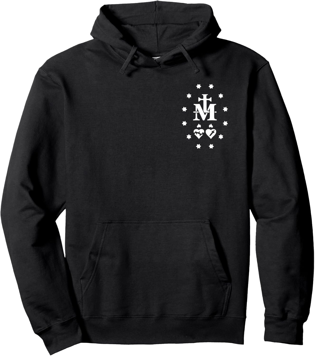 Miraculous Medal Catholic , Gifts for Catholics Hoodie - Hoodie | Black