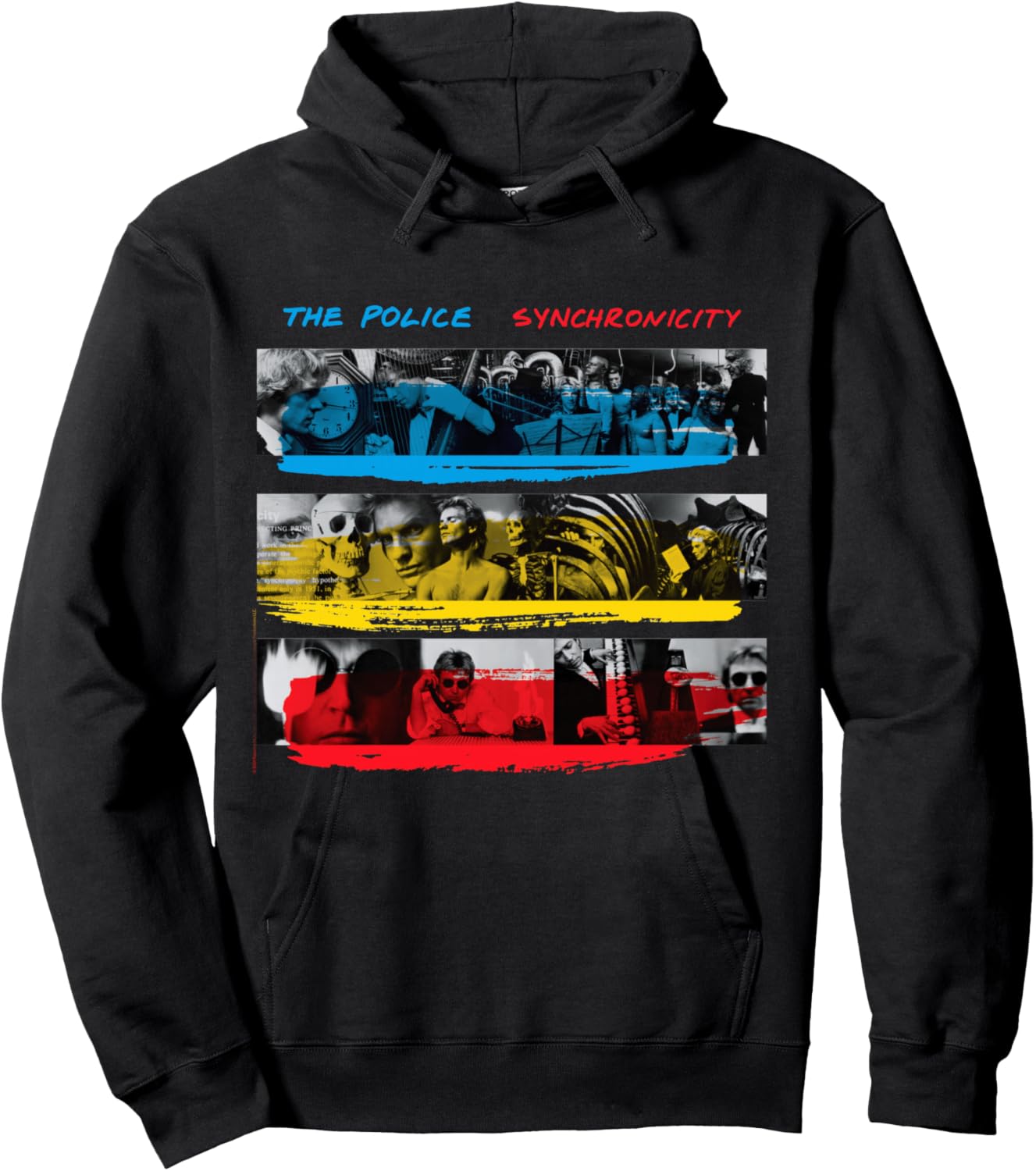 Official The Police Synchronicity resized Hoodie - Hoodie | Black