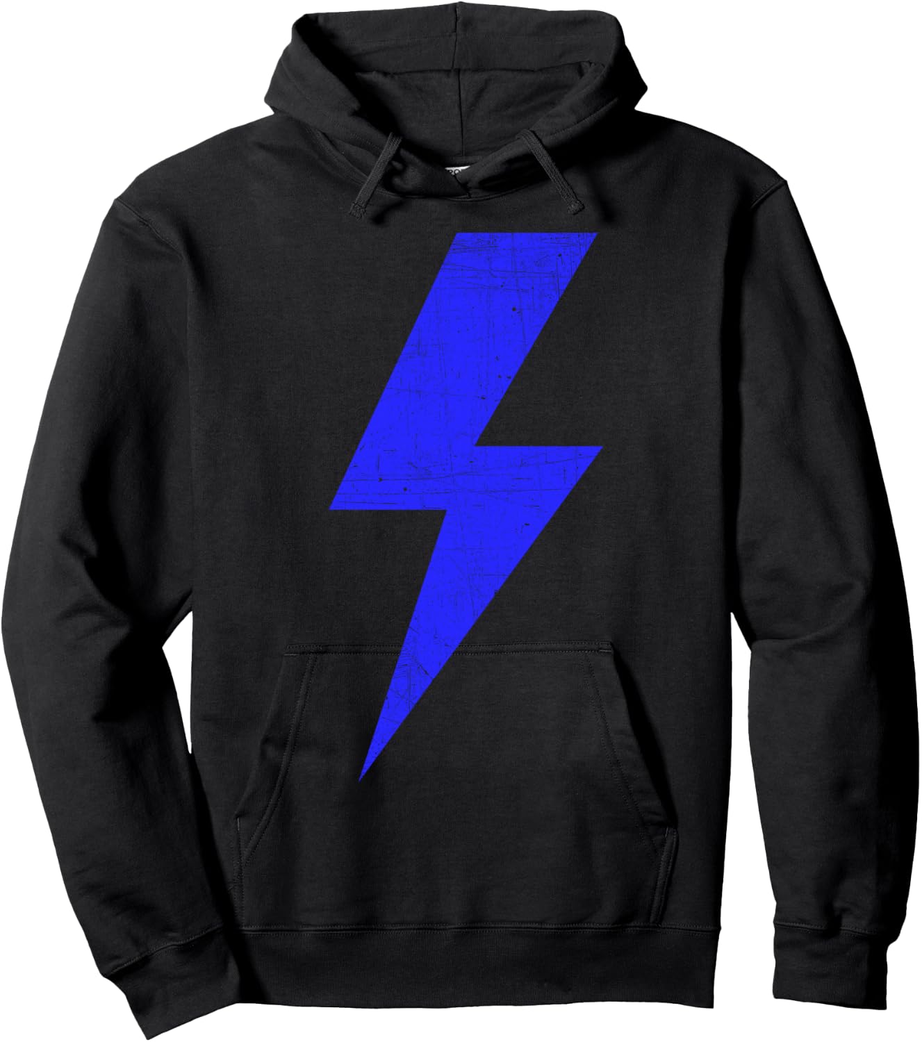 Bolt Lightning BLUE Thunderbolt Team Hoodie - Hoodie | Black