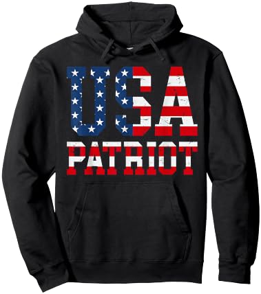 USA Patriot t shirt - United States of America USA Shirt Hoodie - Hoodie | Black