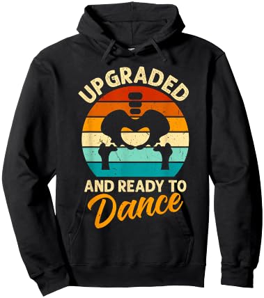 After Hip Surgery Gift Hip Replacement Hoodie - Hoodie | Black