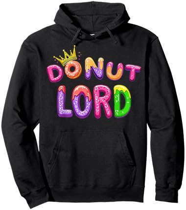 Donut Lord Hoodie - Hoodie | Black