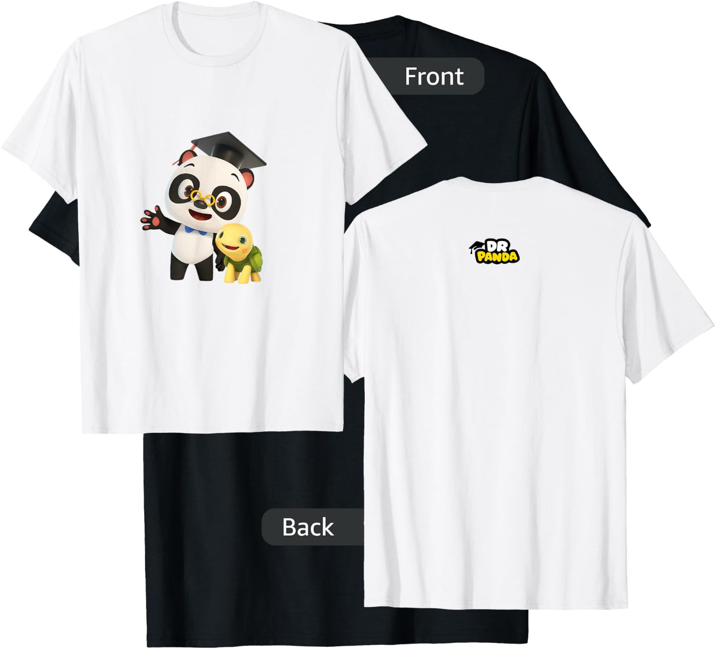 Dr. Panda & Toto Official T-Shirt - T-Shirt | Black