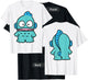 Hangyodon Front and Back Shirt T-Shirt - T-Shirt | Black