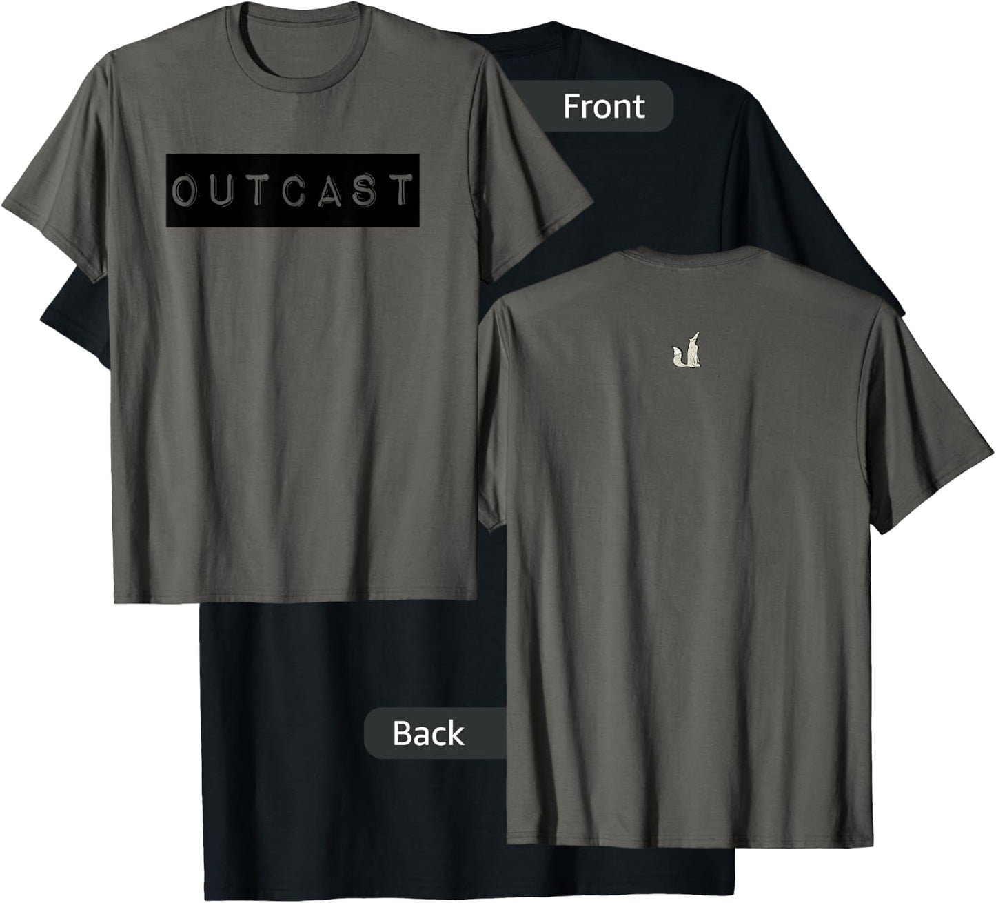 Outcast T-Shirt - T-Shirt | Black
