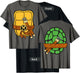 Teenage Mutant Ninja Turtles Michelangelo Shell T-Shirt - T-Shirt | Black