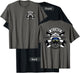 Retired Firefighters Tribute - Custom Front & Back T-Shirt - T-Shirt | Black