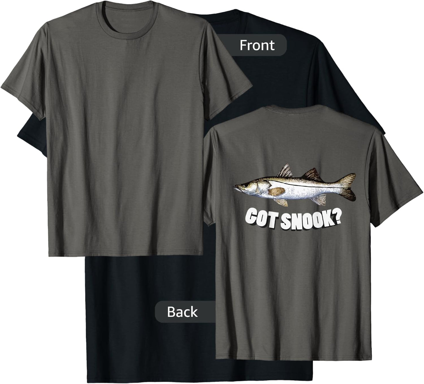 Got Snook T-Shirt - T-Shirt | Black