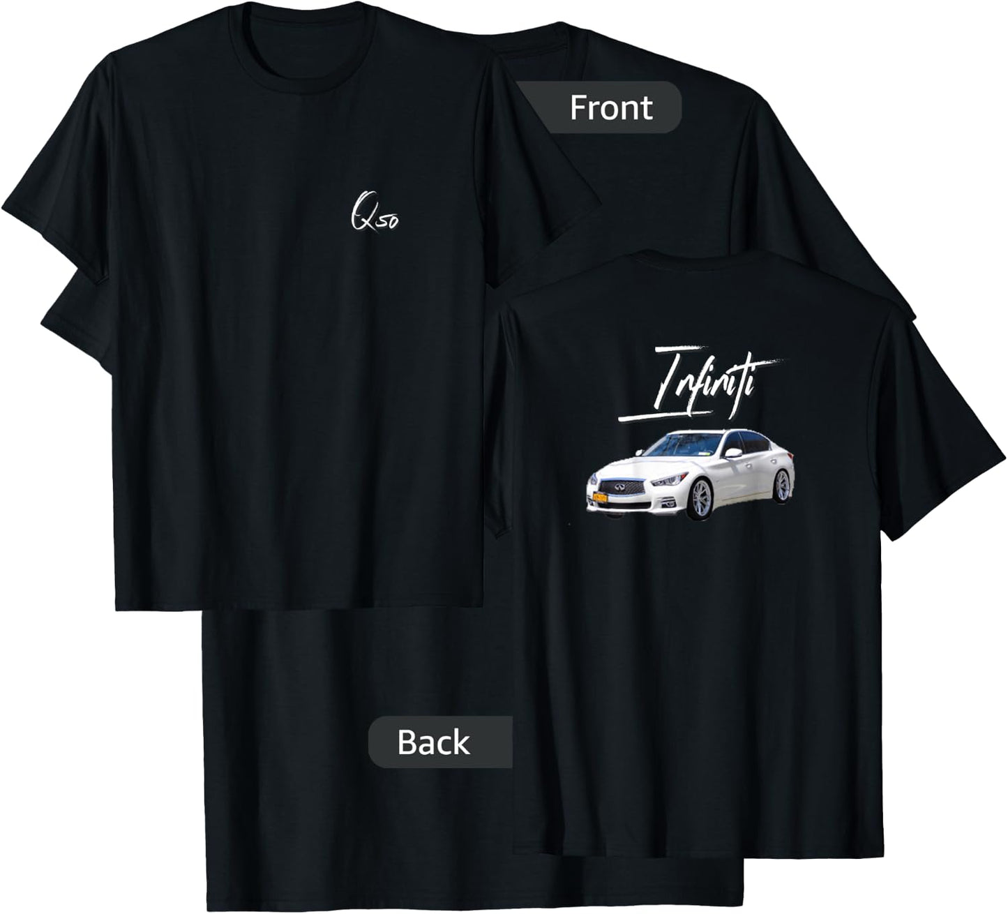 Infiniti Q50 T-Shirt - T-Shirt | Black