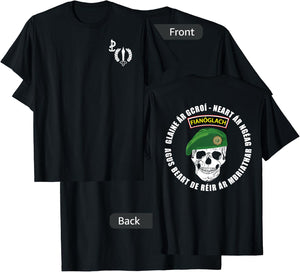 Ireland ARW Army Ranger Wing Irish Special Forces T-Shirt - T-Shirt | Black