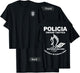 Argentina Buenos Aires Special Police Forces Halcon T-Shirt - T-Shirt | Black