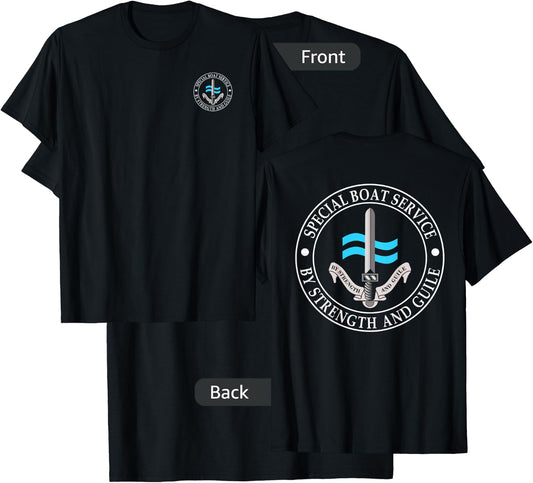UK Special Boat Service SBS T-Shirt - T-Shirt | Black