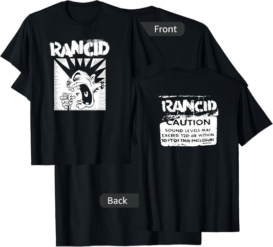 Rancid - Official Merchandise - Microphone T-Shirt - T-Shirt | Black