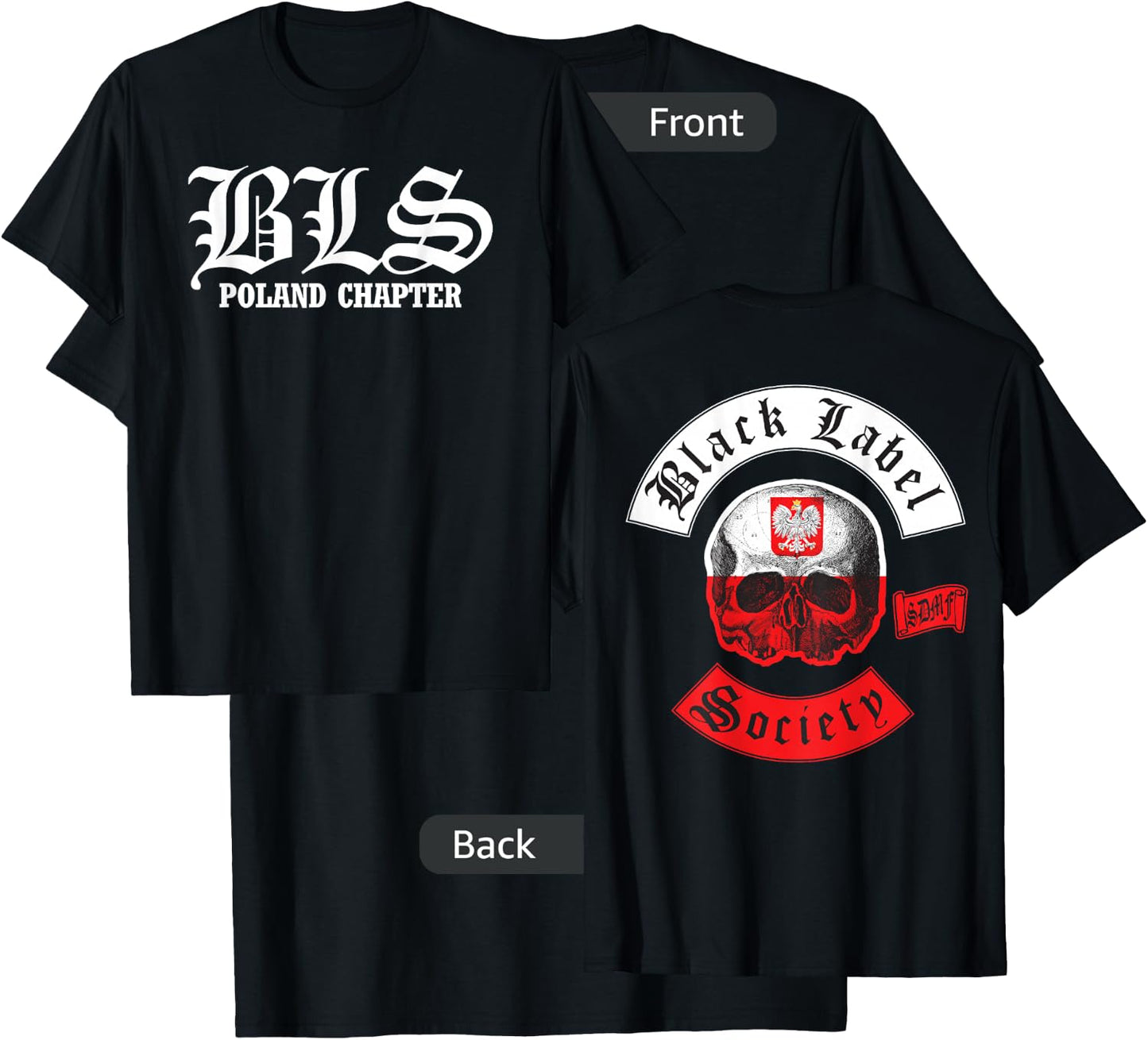Black Label Society Poland Chapter T-Shirt - T-Shirt | Black