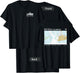 Key West Harbor Navigational Nautical Chart Florida Fishing T-Shirt - T-Shirt | Black