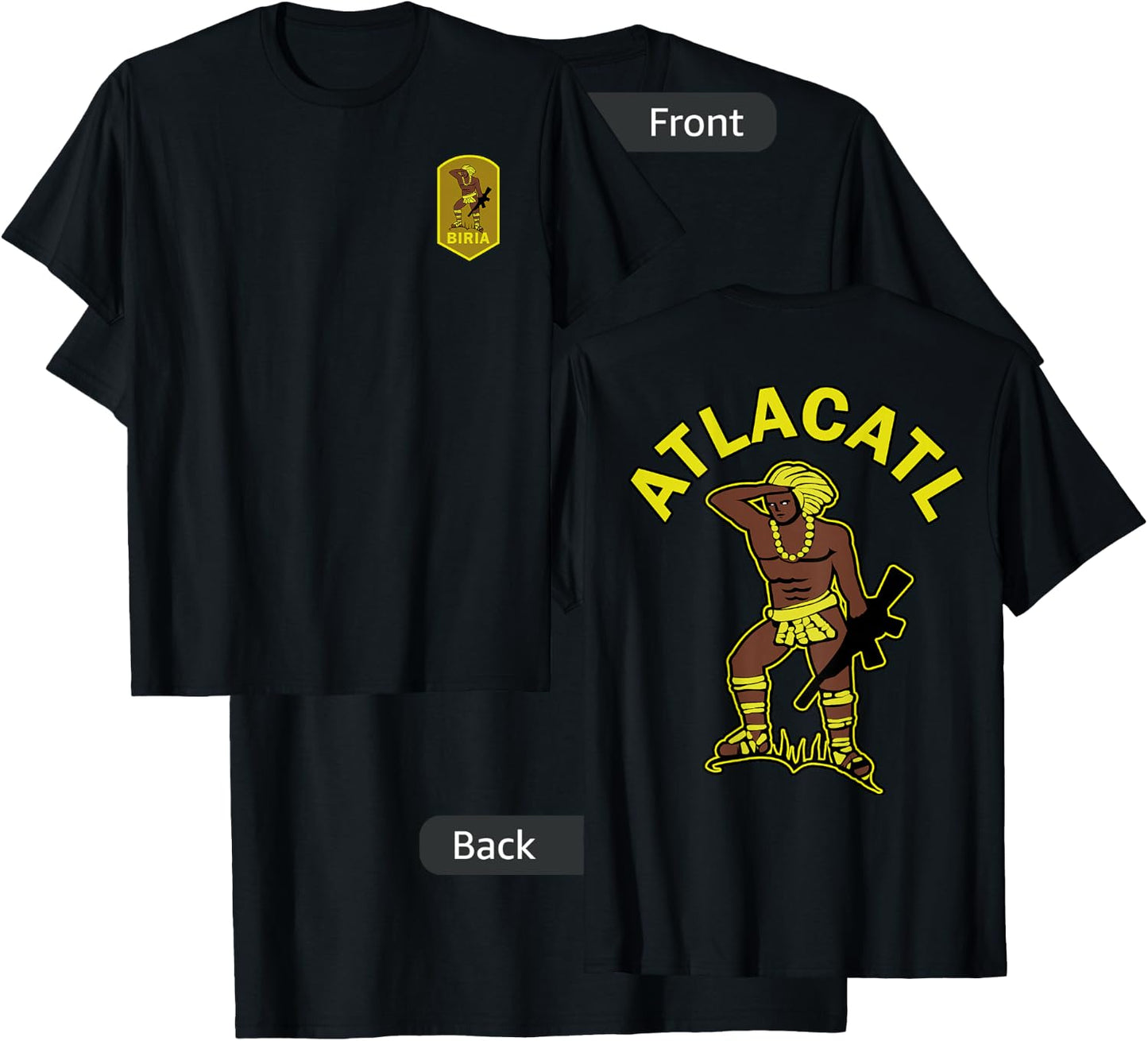 El Salvador Army Biria Atlacatl T-Shirt - T-Shirt | Black