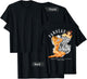 HD PanHead Retro Pinup V-Twin Engine Motorcycle 1948 Biker T-Shirt - T-Shirt | Black