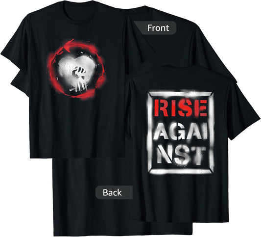 Rise Against- Caution Official Merch T-Shirt - T-Shirt | Black