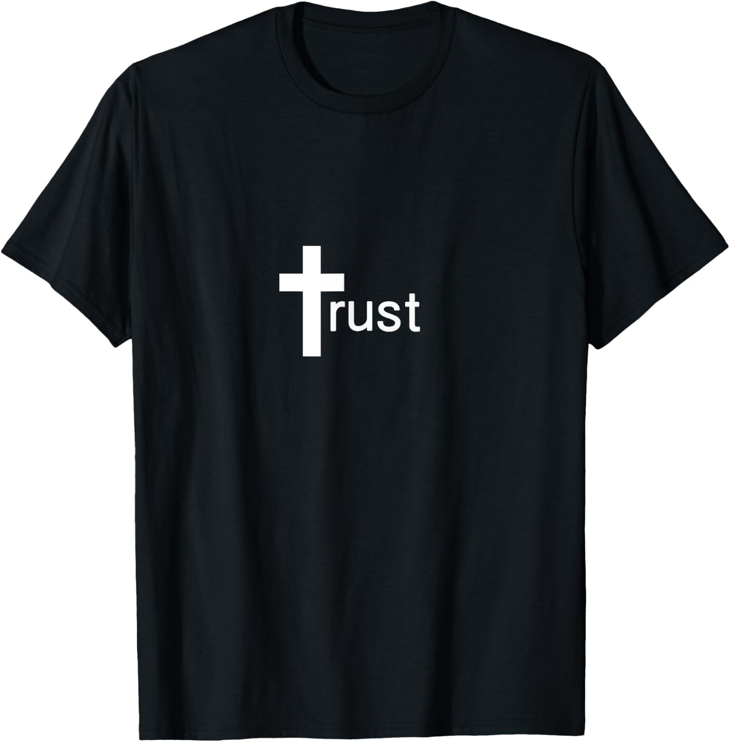 Sacred States Trust Cross Christian , Black, Small T-Shirt - T-Shirt | Black