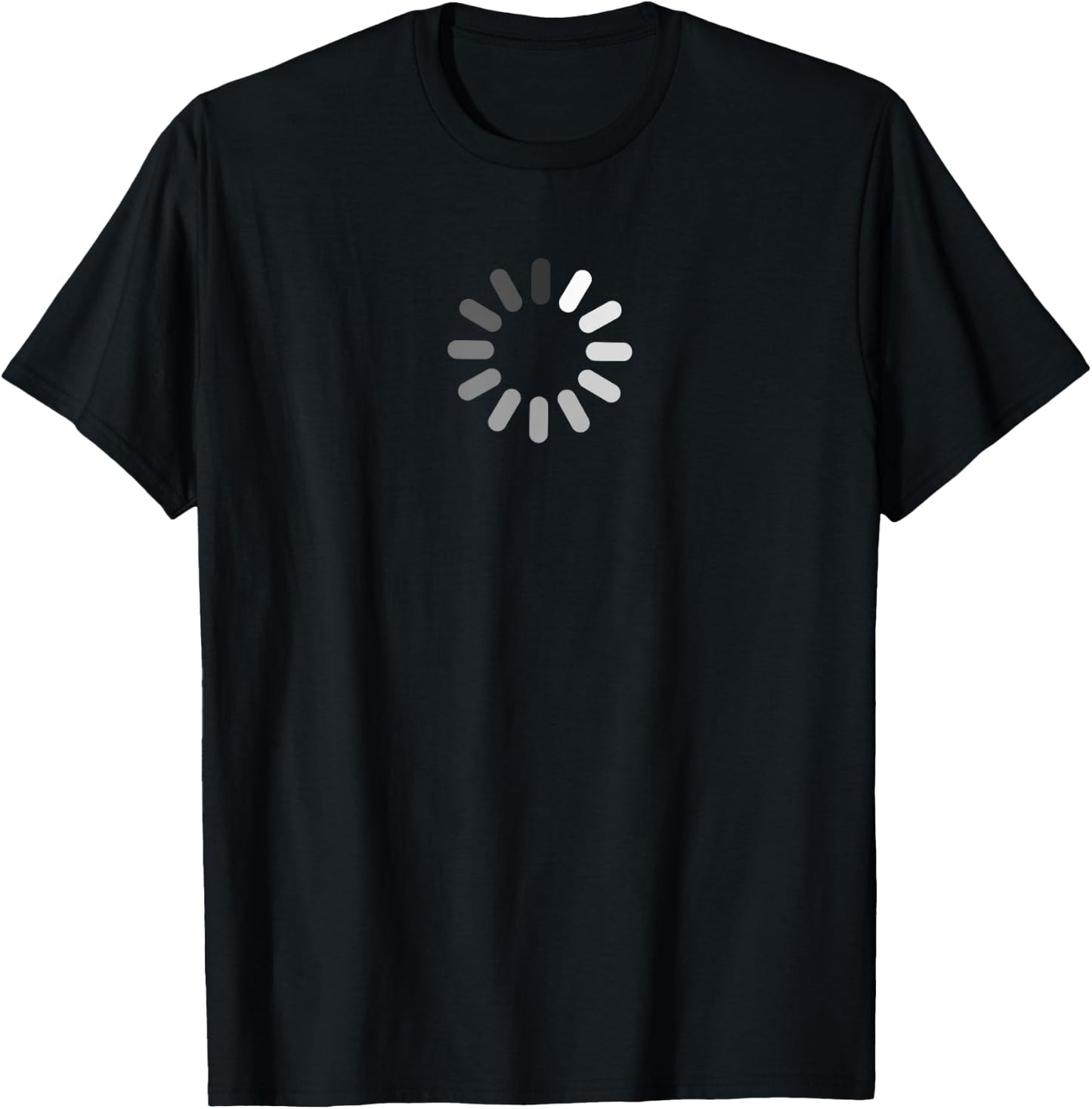 Loading Icon Spinner Shirt T-Shirt - T-Shirt | Black