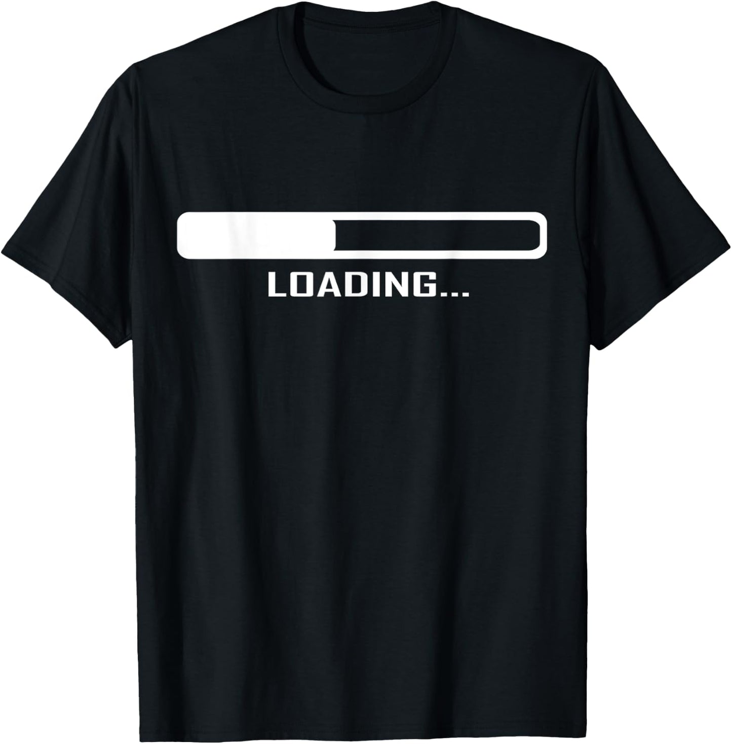 Loading bar T-Shirt - T-Shirt | Black