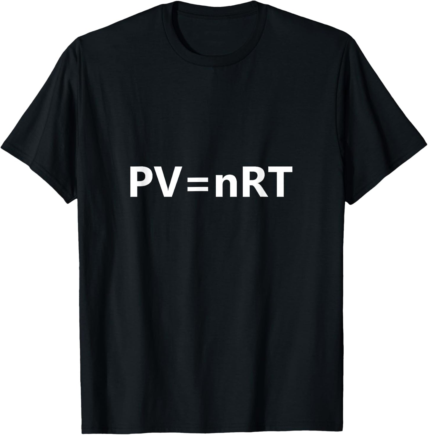 PV=nRT T-Shirt - T-Shirt | Black