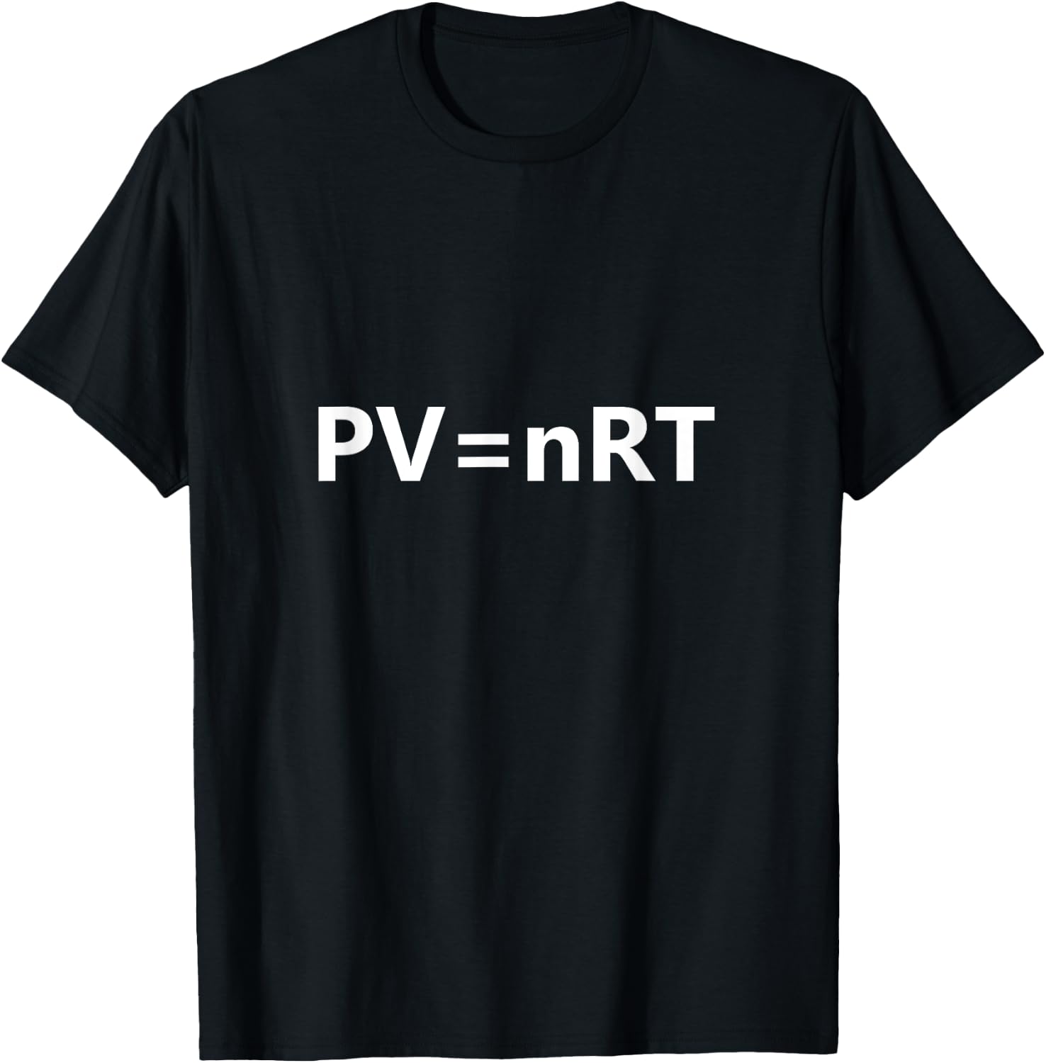 PV=nRT T-Shirt - T-Shirt | Black