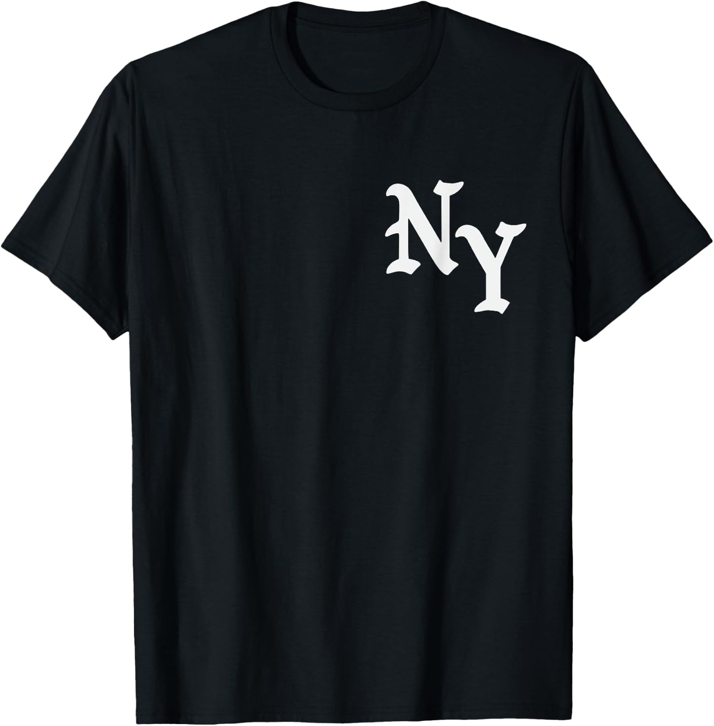 CaliDesign NY Logo Chest Print T shirt New York Bronx T-Shirt - T-Shirt | Black