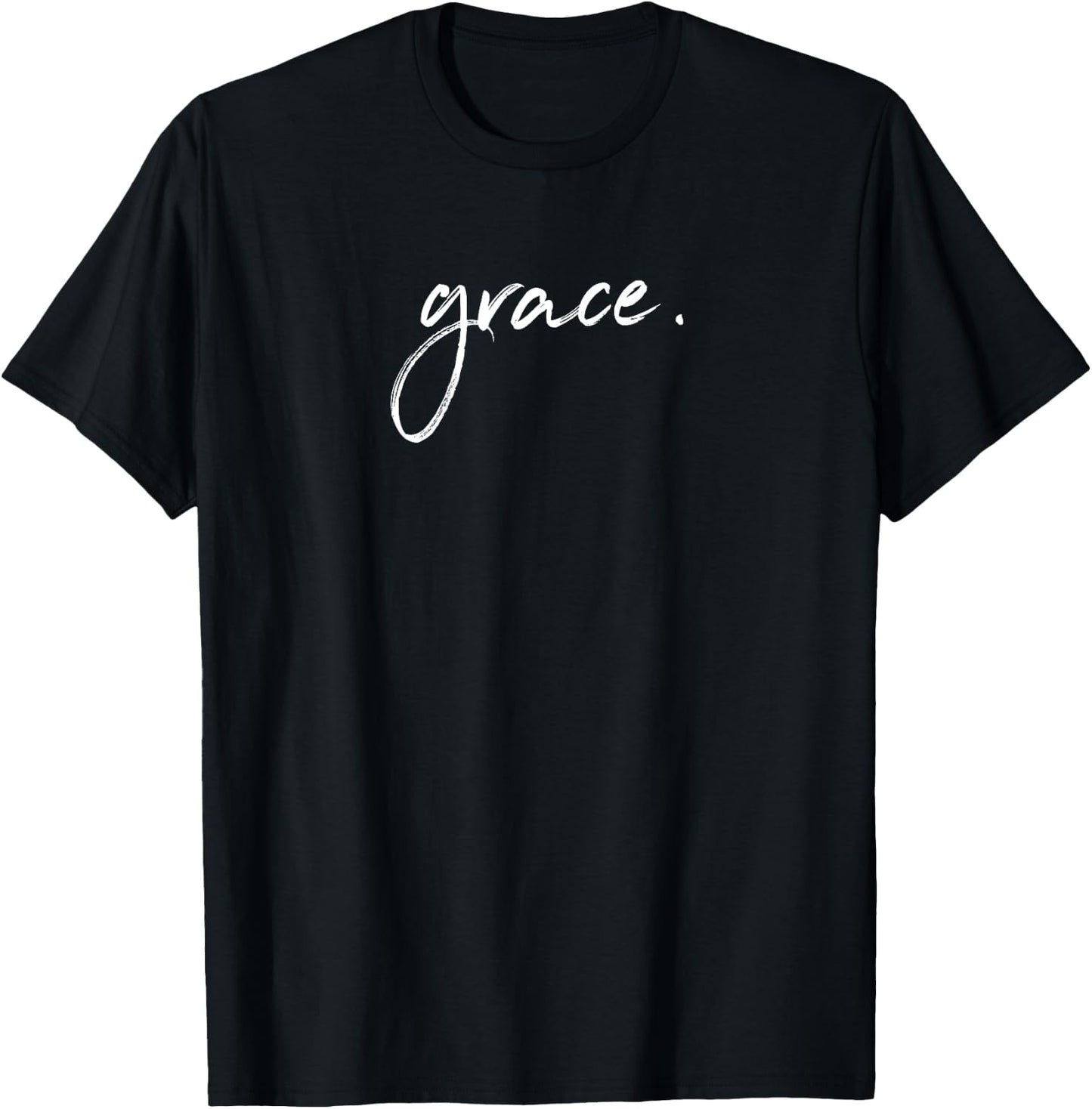 Grace. Gods Amazing Grace Christian Bible Verses T-Shirt - T-Shirt | Black