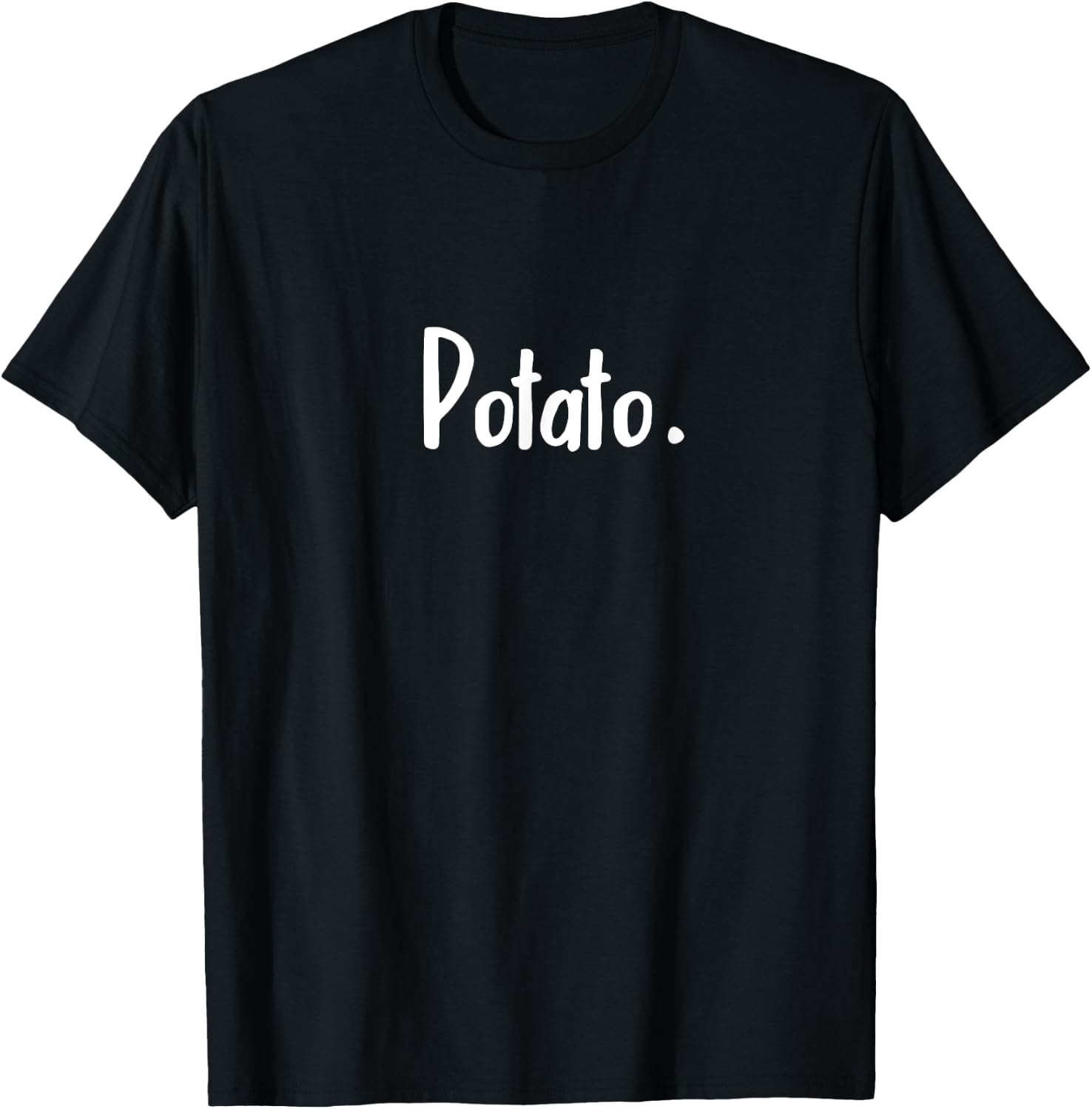 Simple Potato Shirt. Great Gift the Potato Lover! T-Shirt - T-Shirt | Black