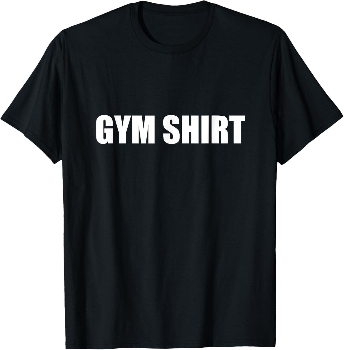 This Is My Gym Shirt Workout Train Fitness Yoga Humor T-Shirt - T-Shirt | Black