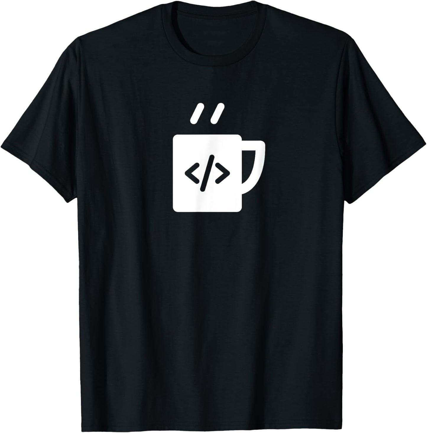 Front-end & Back-end Co JavaScript Code Coffee Developer Programmer T-Shirt - T-Shirt | Black