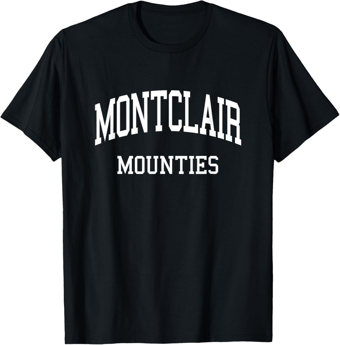 Montclair High School HS Montclair NJ Retro Sports T-Shirt - T-Shirt | Black