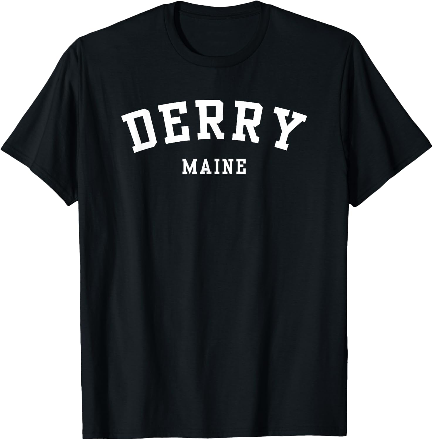 Derry, Maine Proud City Lover T-Shirt - T-Shirt | Black